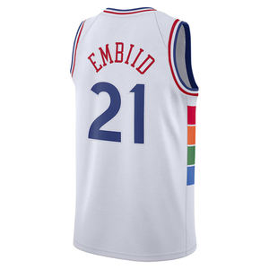 Maillots de basket-ball pour hommes en gros, à séchage rapide, en maille respirante, rétro, vintage, vêtements de sport - Product Image 2