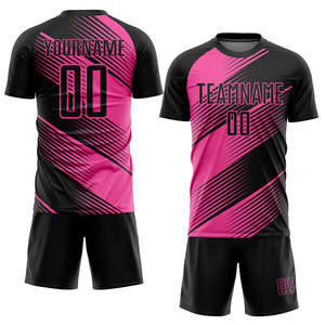 Wholesale soccer uniform supplier premium football jersey sets crafted from lightweight breathable quick dry fabrics for <b>schools</b> - Product Image 4