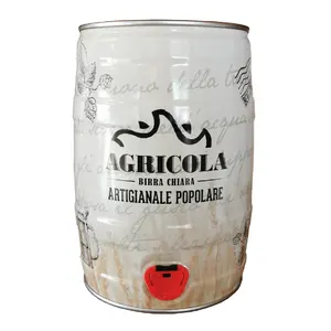 手工啤酒AGRICOLA CHIARA意大利工艺啤酒风格小桶2x5.0 Lt