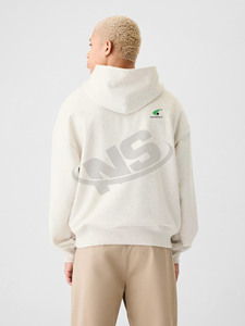 Sudadera con capucha de mezcla de algodón Premium para hombre, ropa deportiva básica con logotipo personalizado, sudaderas con capucha OEM al por mayor, ropa para correr con estilo 2025 - Product Image 6