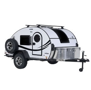 Remolque de Camping Tipo Lágrima Todoterreno de Diseño Moderno, Pequeño, Portátil, Ligero, Caravana de Viaje, Venta al Por Mayor - Product Image 6