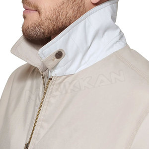 Custom Stylish Men's Stand Collar <b>Slim</b> <b>Fit</b> Waterproof Eco-Friendly Bomber <b>Jacket</b> for Winter OEM Service with Blank Design - Product Image 5