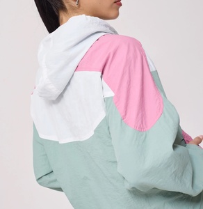 High Quality Custom Breathable Hooded Sports <b>Running</b> Pullover Windbreaker <b>Jacket</b> Zip Up <b>Lightweight</b> Waterproof Summer <b>Jacket</b> - Product Image 5