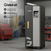 Compresseur rotatif à vis haute pression pour usine de couture, moulin textile, coupe-fil, alimentation stable en air comprimé 22KW 30HP