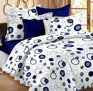 100% giao hàng số lượng lớn bộ đồ giường cotton thiết lập in vải mềm Oeko Tex chứng nhận tùy chỉnh thiết kế bao bì Kích thước <span class=keywords><strong>OEM</strong></span> Ấn Độ thực hiện - Product Image 5