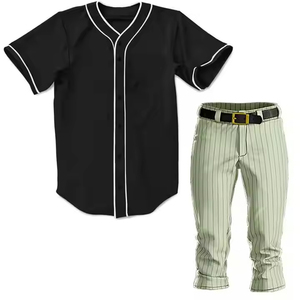 Uniformes de béisbol con logotipo personalizado de alta calidad Ropa deportiva para hombres con tamaño personalizado y técnicas impresas de diseño - Product Image 1