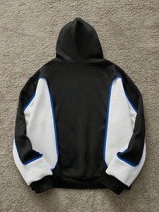 Hombres más tamaño Sudadera con capucha jersey de lana suave mezcla de algodón sudadera cómoda ropa casual para gimnasio yoga o salón traje - Product Image 6