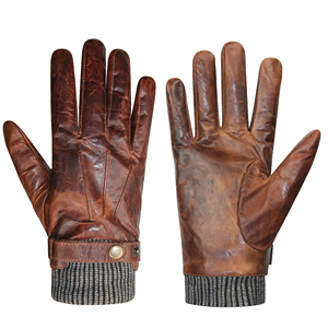 Gants de sécurité en cuir pour homme, hiver, écran tactile, écologiques, élégants, coupe ajustée, haute qualité, vente chaude - Product Image 6