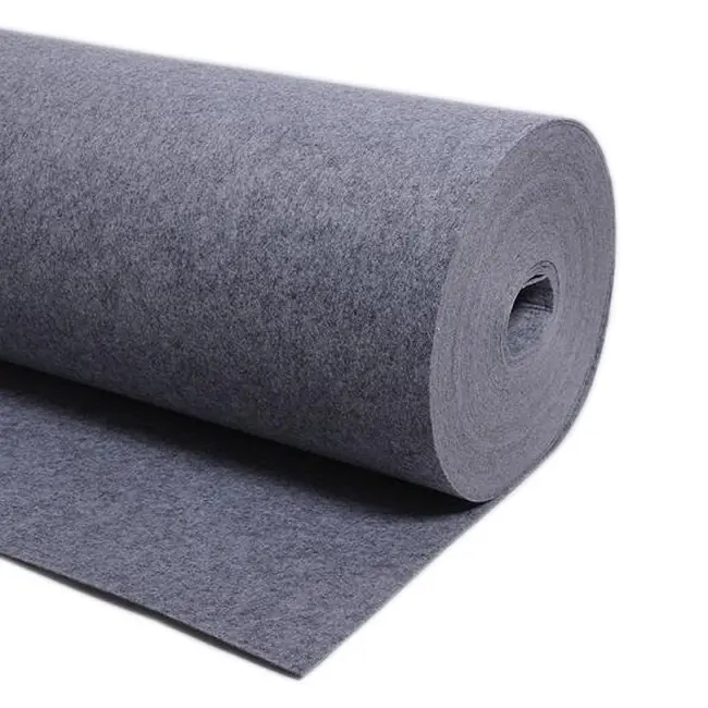 100% Polyester Non Woven Colorful Fabric Felt For Diy, notebook, flooring