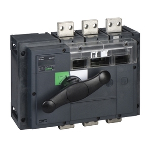 Per SCHNEIDER ELECTRIC 31364 Sezionatore Rotativo Compatto INV1600 Nero 1600 A con Interruzione Visibile Versione Standard - Product Image 1