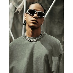 Men's Oversized T Shirts Vintage Half Sleeves 100% Cotton Casual Baggy Worsted Summer Solid Loose Tops Unisex - Product Image 3