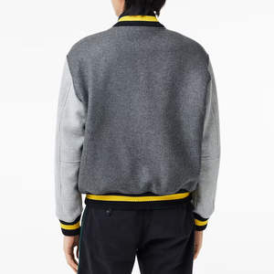 Men Varsity <b>Jacket</b> Good Quality Custom Design Solid Color Men Varsity <b>Jacket</b> - Product Image 4