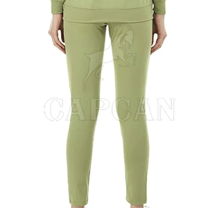 Ensemble de survêtement d'entraînement décontracté en vrac de couleur personnalisée pour femmes coupe-vent respirant hiver coupe-vent dentelle décoration motif solide - Product Image 6