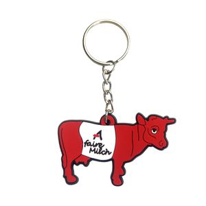 Porte-clés en silicone PVC 2D 3D personnalisé - Product Image 4