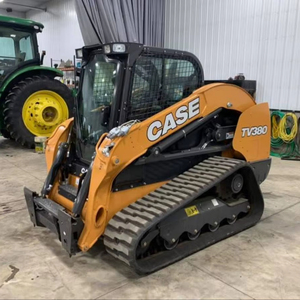 Livraison gratuite Case TV380 20,8 heures, avec caméra de recul, 2 vitesses, commandes électro-hydrauliques, cabine avec climatisation, attache hydraulique robuste, radio, chauffage de bloc - Product Image 2