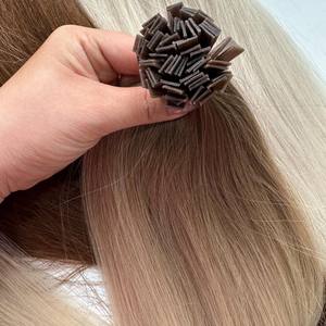 Superventas punta plana queratina tejido cutícula alineada estilo recto colores rusos crudo vietnamita natural virgen Remy - Product Image 5