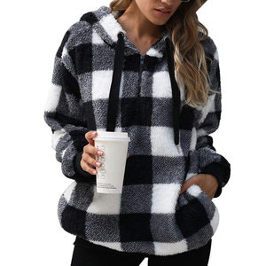 Wholesale Women Hot Selling Product <b>Sherpa</b> <b>Hoodies</b> for Women Direct Factory Supplier Casual Wear <b>Sherpa</b> <b>Hoodies</b> in Bulk Quantity - Product Image 1