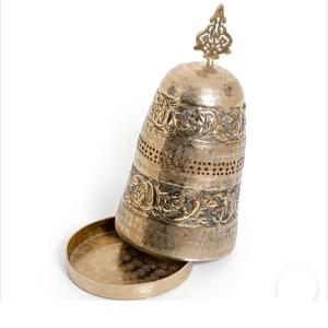 Pot de bonbons de finition antique personnalisé haut de gamme fait à la main décoratif Dates serveur pot de bonbons en acier inoxydable pour l'utilisation de l'hôtel - Product Image 6