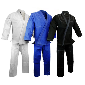 Kimono de Jiu-Jitsu Brésilien Blanc Personnalisable de Haute Qualité – Tenue d'Arts Martiaux BJJ - Product Image 2