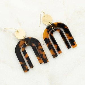 Pendientes de Resina Ligeros Hechos a Mano con Acabado Liso, Diseño Moderno, Calidad Duradera para Joyería de Moda, Accesorios de Cristal - Product Image 4