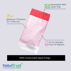 Transparent Garment Apparel Bags and Transparent Garment Bags for Clothing Packaging Bulk Supply & Global Shipping India - Product Image 2