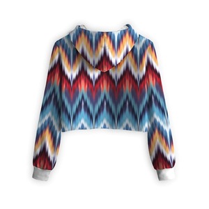 เสื้อฮู้ดผู้ชายไซส์ใหญ่สำหรับฤดูหนาว ขายส่ง พิมพ์ลายโลโก้แบบ 3D ด้วยเทคนิค Sublimation ผ้าวูลย้อมสีพื้น ดีไซน์แบบเสื้อครอปท็อป ชุดวอร์มมีซับใน - Product Image 4