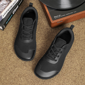 <span class=keywords><strong>Chaussures</strong></span> minimalistes pour hommes, légères, respirantes, en mesh, à semelle plate, à bout large, pour la marche quotidienne, confort optimal - Product Image 2