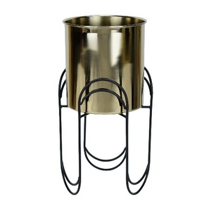 Maceta de Acero Inoxidable Dorada - Product Image 2