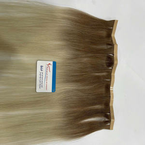 Cinta invisible para extensiones de cabello humano, cinta Remy natural europea de 18 a 22, trama de piel sin costuras, extensión de cabello humano real - Product Image 6