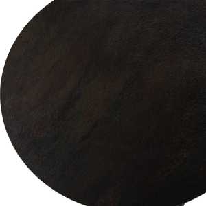 Table d'appoint décorative sur pied avec finition noire - Product Image 5