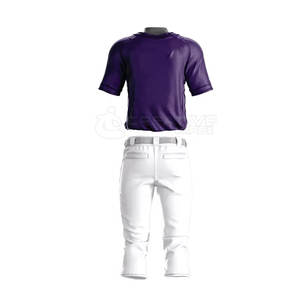 Ensemble de vêtements de sport de baseball et de softball pour jeunes de taille personnalisée à quantité minimale de commande bas Vêtements de sport confortables et respirants - Product Image 2