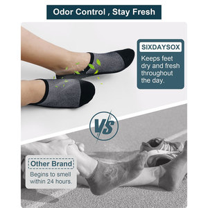 <b>Breathable</b> Cotton Ankle <b>Socks</b> For Daily Wear With Soft Stretchable Fit Unisex Ankle <b>Socks</b> With Cushioned Sole - Product Image 4