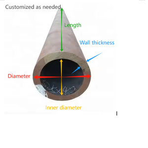 AISI 4130 1020 20 #45 # cán nóng lạnh rút ra sch40 Vòng carbon dày tường ống thép liền mạch - Product Image 2