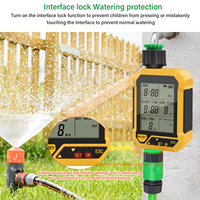Minuteur de vanne d'eau intelligente programmable YIERYI - Contrôleur d'irrigation automatique pour systèmes d'irrigation goutte à goutte et d'arrosage