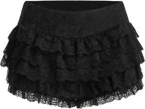 Summer Soft <b>Ruched</b> Ruffles High Waist Casual Wide Leg Loose Women <b>Shorts</b> in Bulk <b>Shorts</b> for Women/women's <b>Shorts</b> - Product Image 5