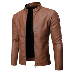 Chaqueta de cuero de vaca resistente al agua personalizada de alta calidad para hombres Color personalizado 100% chaqueta de cuero para hombres 2026 - Product Image 1