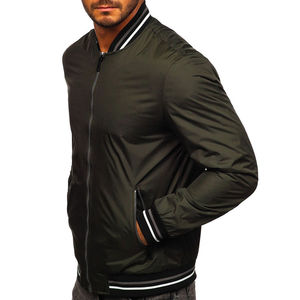 Venta caliente Bomber Jacket Men Chaqueta de bombardero transpirable Nuevo diseño Hombres Bomber Chaqueta de secado rápido para hombres - Product Image 5