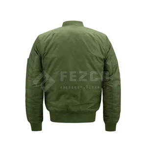 แจ็คเก็ตบอมเบอร์ผู้ชาย ดีไซน์ล่าสุด ราคาถูก ผลิตตามสั่ง คุณภาพสูง สำหรับฤดูหนาว บริการ OEM ระบายอากาศได้ดี เป็นมิตรกับสิ่งแวดล้อม - Product Image 4