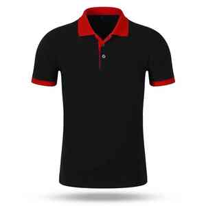 100% algodón para hombres Golf para Polos Logotipo bordado personalizado Impresión gráfica Precio bajo Camisetas en blanco - Product Image 4