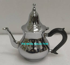 Tetera de diseño increíble para el hogar, utensilios de cocina para Hotel, tetera decorativa chapada en plata, tamaño personalizado, teteras de café de latón - Product Image 6