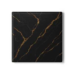 Black Marble <b>Ceramic</b> <b>Coaster</b> Elegant Drink <b>Coaster</b> Modern Kitchen Accessory Wedding And Home Gift - Product Image 1