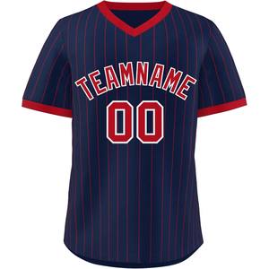 Camiseta de béisbol de sublimación de malla transpirable equipo de secado rápido ajuste directo de fábrica OEM/ODM para jóvenes/adultos y Tallas grandes - Product Image 1