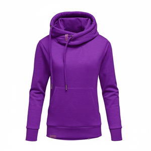 Sudadera con Capucha Extra Grande para Mujer, 360GSM, Felpa de Algodón Extra Grueso, Sudadera de Invierno, Logotipo Personalizado, Fábrica en Pakistán - Product Image 3