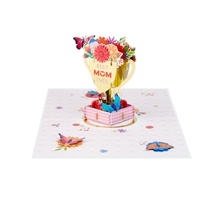 3D Pop Up Mothers Day Greeting Cards Custom Design for Gift <b>Supply</b> - Product Image 5