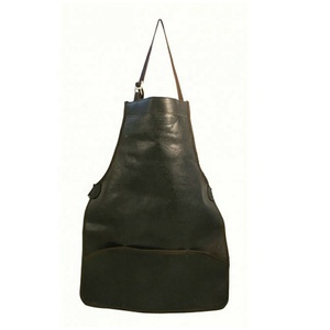 HEAVY DUTY PURE <b>LEATHER</b> BUTCHER <b>APRON</b> - Product Image 1
