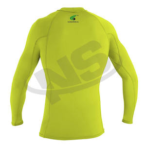 Taille personnalisée Compression confortable Fitness Rash Guard à manches longues vêtements de sport d'entraînement avec la conception de Kimono de Jiu Jitsu pour hommes - Product Image 5