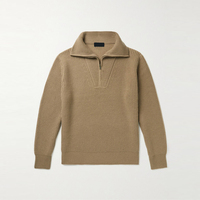 Pull décontracté pour homme Care Master OEM, respirant, col rond, tricoté, uni, grande taille, logo personnalisé, anti-plis, séchage rapide
