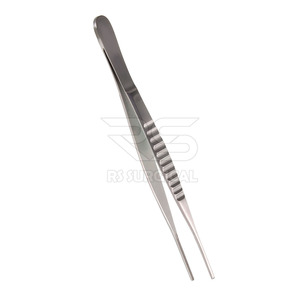 Pince Adson Brown en acier inoxydable de haute qualité Pince à épiler TC Instruments chirurgicaux dentaires réutilisables certifiés CE - Product Image 2