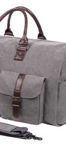 High Quality Vintage Style Soft Leather Large Capacity Duffle Bag Zipper Closure Indian Exporter Wholesale Price Travel Bags - Product Image 5