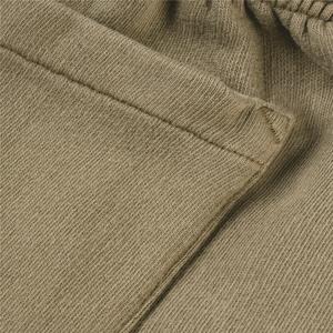 กางเกงขาสั้นผ้าฟลีซสำหรับผู้ชายกางเกงขาสั้นออกกำลังกายผ้าฟลีซสำหรับใส่ออกกำลังกายเล่นกีฬาออกกำลังกายผ้าขนแกะ100% โลโก้ได้ตามต้องการ - Product Image 4